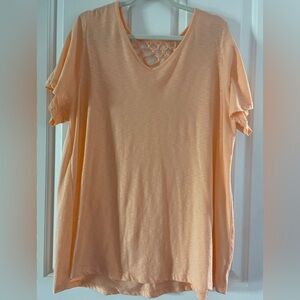 Lane Bryant  “Swing Tee” Peach SZ 18/20